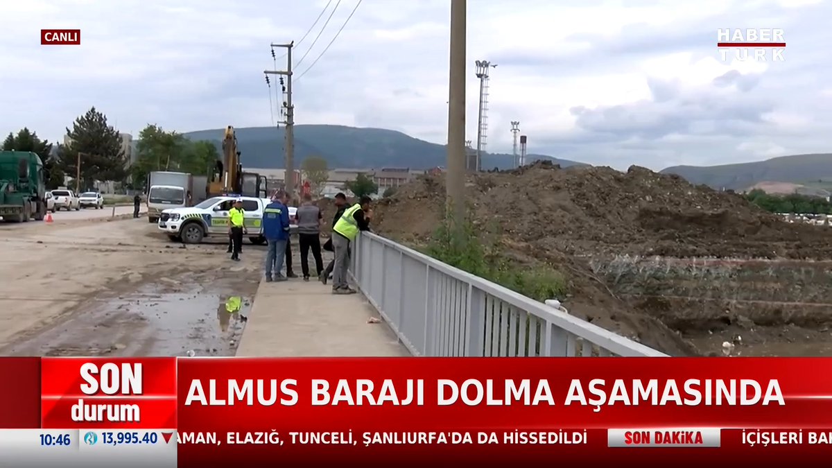 #SONDURUM - Almus barajı dolma aşamasında. Tokat'ta sel riski nedeniyle tahliye: 15 Mahalle ve 7 köye tahliye kararı.