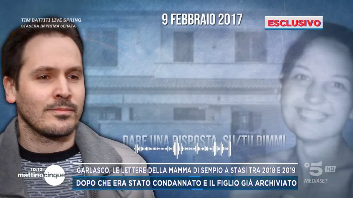 #Garlasco, Andrea Sempio intercettato: "Lo scopo è andare lì e fare la vittima" Ne parliamo con Marco Oliva a #Mattino5 in diretta su #Canale5 e in streaming su Mediaset Infinity