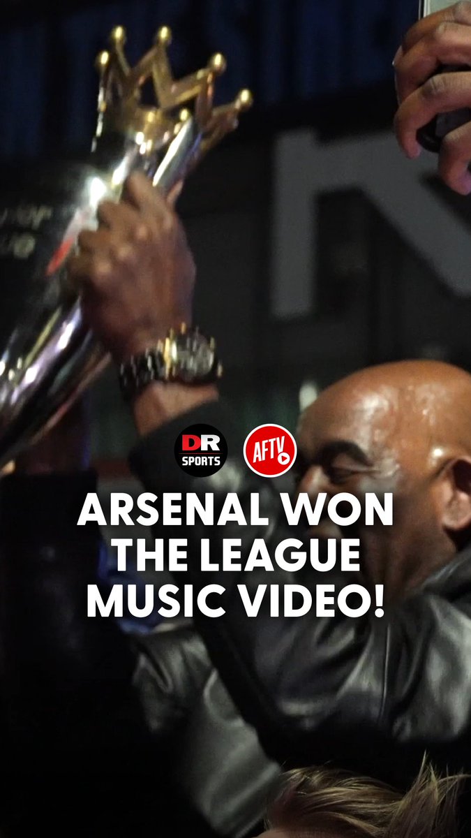We Won The League Official Music Video 🎶 #Arsenal #Football #DRSports