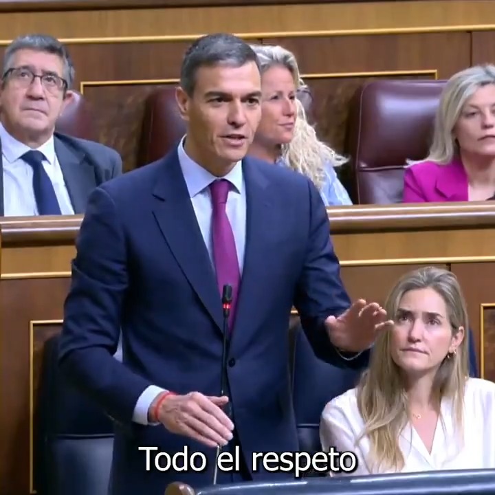 Toda la colaboración con la justicia. Todo el respeto a la presunción de inocencia. Y todo mi apoyo al presidente Zapatero.