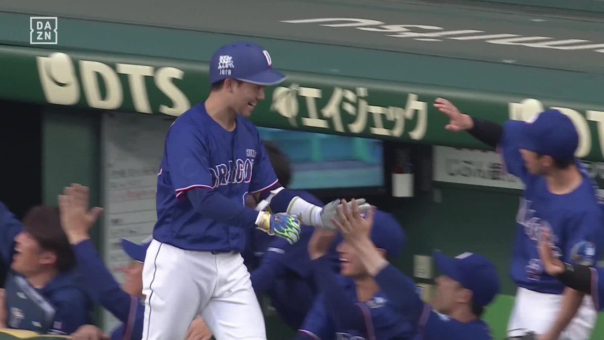 古巣相手に血が騒ぐ 昨季も甲子園で大暴れ 山本泰寛が起用に応える3ランホームラン ⚾️阪神×中日 #dragons #だったらDAZN