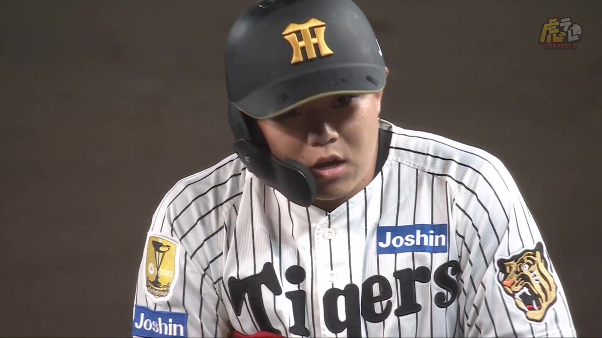 7回裏、二死1・3塁で代打嶋村選手がライト前タイムリーヒットを放つ！！