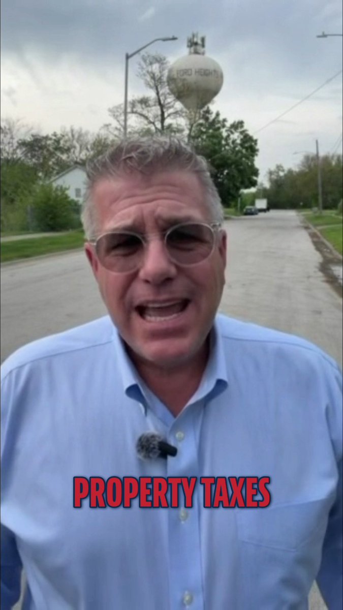 JB Pritzker laughs and shrugs while Illinois families get taxed out of their homes. This is my plan to tackle Illinois’ property tax nightmare.