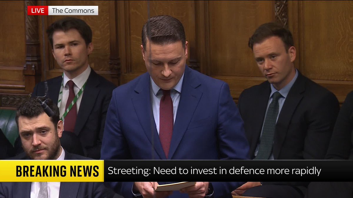'When this country was facing a dire threat from Covid, young people did step up. The young people least at risk gave up the most to save us - and how did we repay them?' Wes Streeting speaks in the Commons about the issues that young people are facing