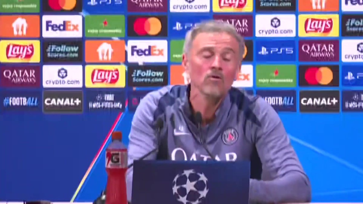 Luis Enrique s'est exprimé sur le titre d’Arsenal : « Ils méritent de gagner cette Premier League, ils ont fait une année incroyable. Sans le ballon, c’est la meilleure équipe du monde. »