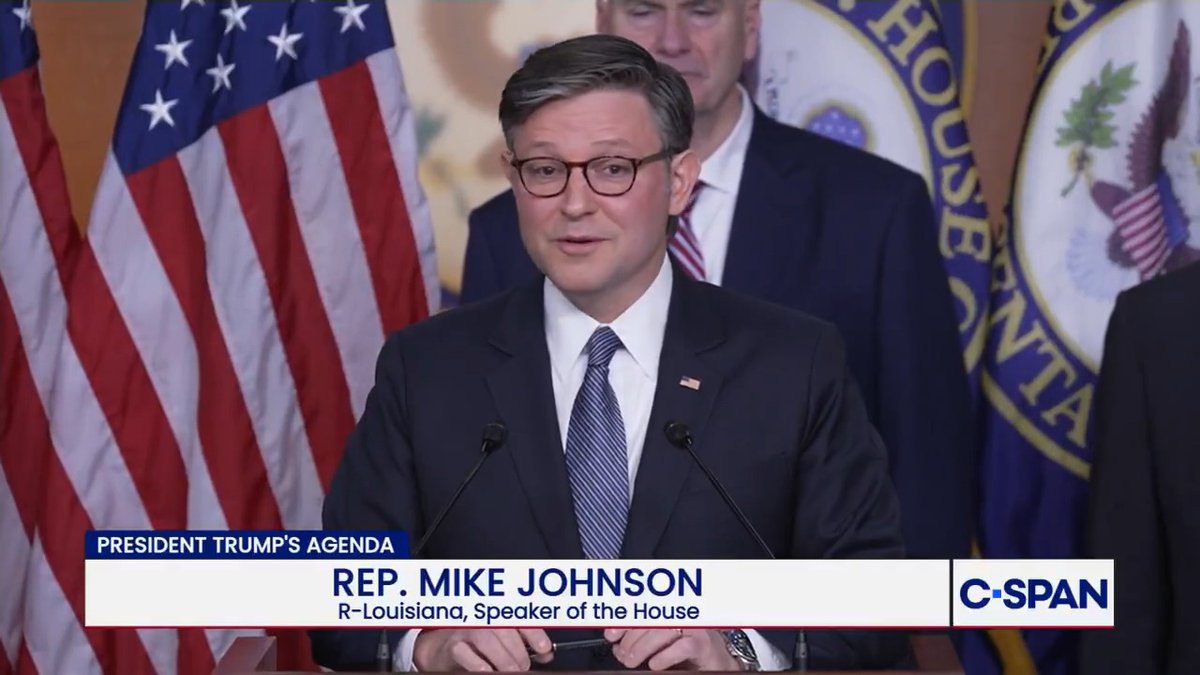 .Speaker Mike Johnson on primary election results: "I talked with the president late last night...we talked about how his endorsement is the most powerful in the history of politics." On Rep. Thomas Massie's defeat: "I'm not surprised by the results there."