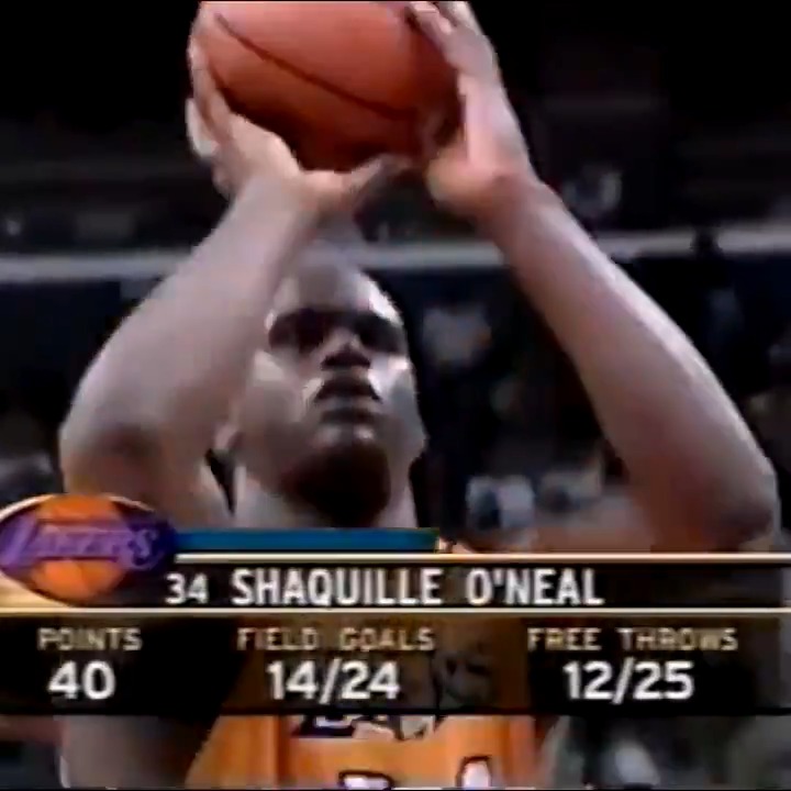 HACK-A-SHAQ 26 years ago today, SHAQ attempted a playoff record 25 FTS in a single quarter during a win vs the Blazers! FINAL STATS Shaq: 41 PTS, 11 REB, 7 AST, 5 BLK Sabonis: 0 PTS, 1 REB, 2 AST, 0 BLK