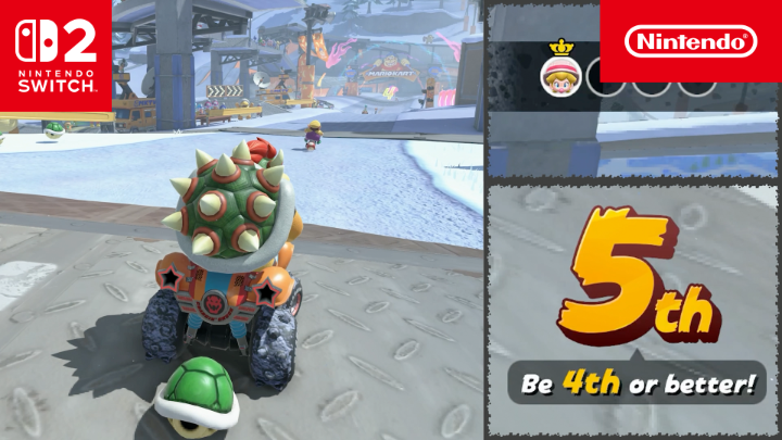 Phew, that was a close one! #MarioKartWorld