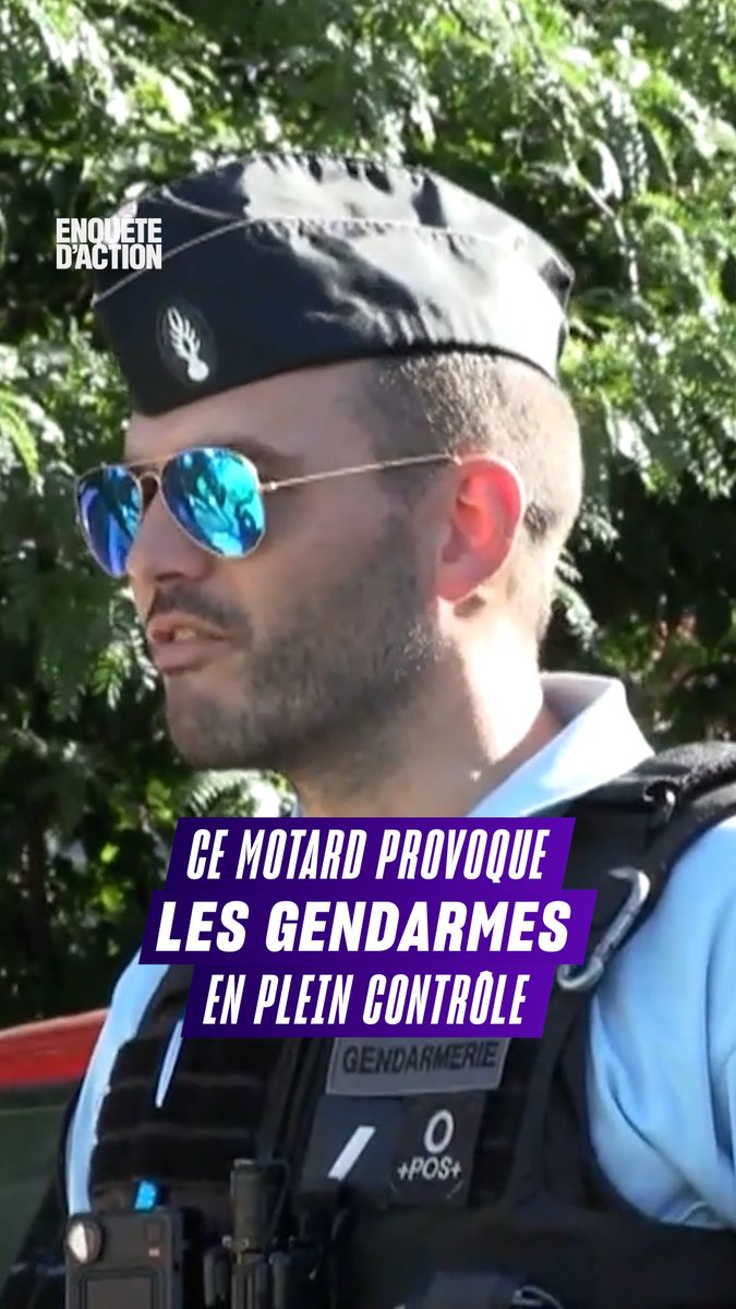 « Vous me faites regretter de m’être arrêté » Arrogant et agressif, ce motard transforme un contrôle anodin en bras de fer avec les gendarmes #EnquêtedAction « Gendarmes de Cannes : Festival de délits sur la Côte d’Azur », vendredi à 21 :25 sur W9 et M6+