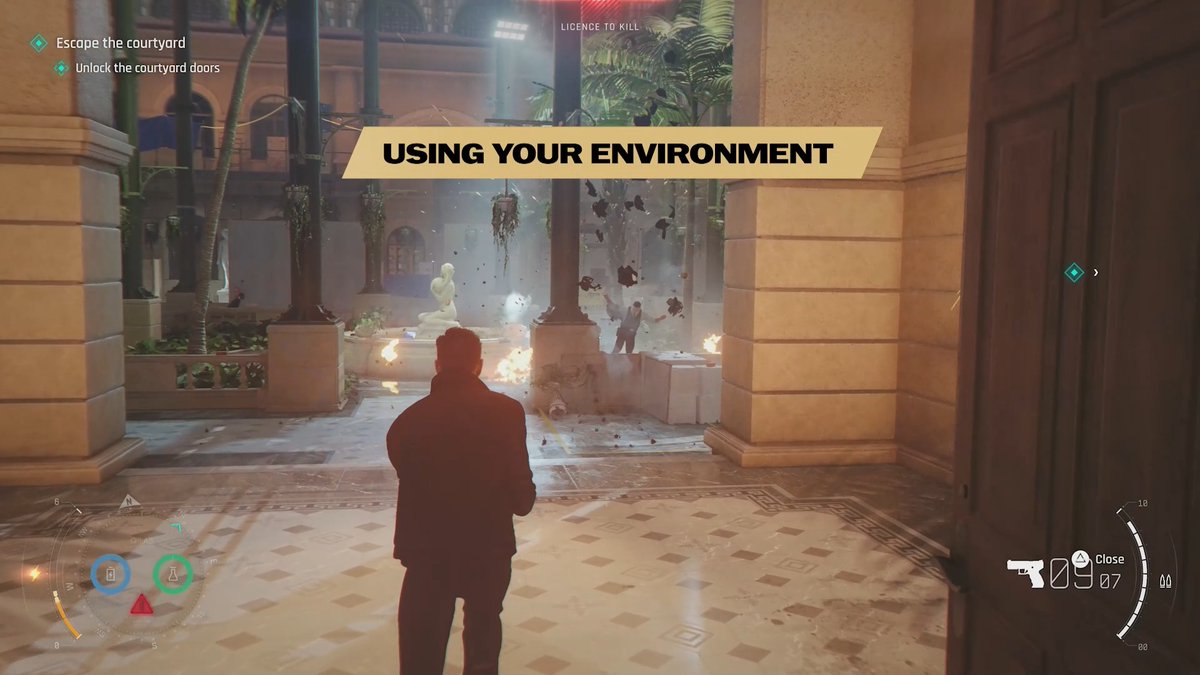 There are opportunities for Bond to gain the upper hand around every corner. Scan the environment and use it to your advantage to complete the mission. Pre-order and unlock a deluxe edition upgrade. #007FirstLight #EarnTheNumber