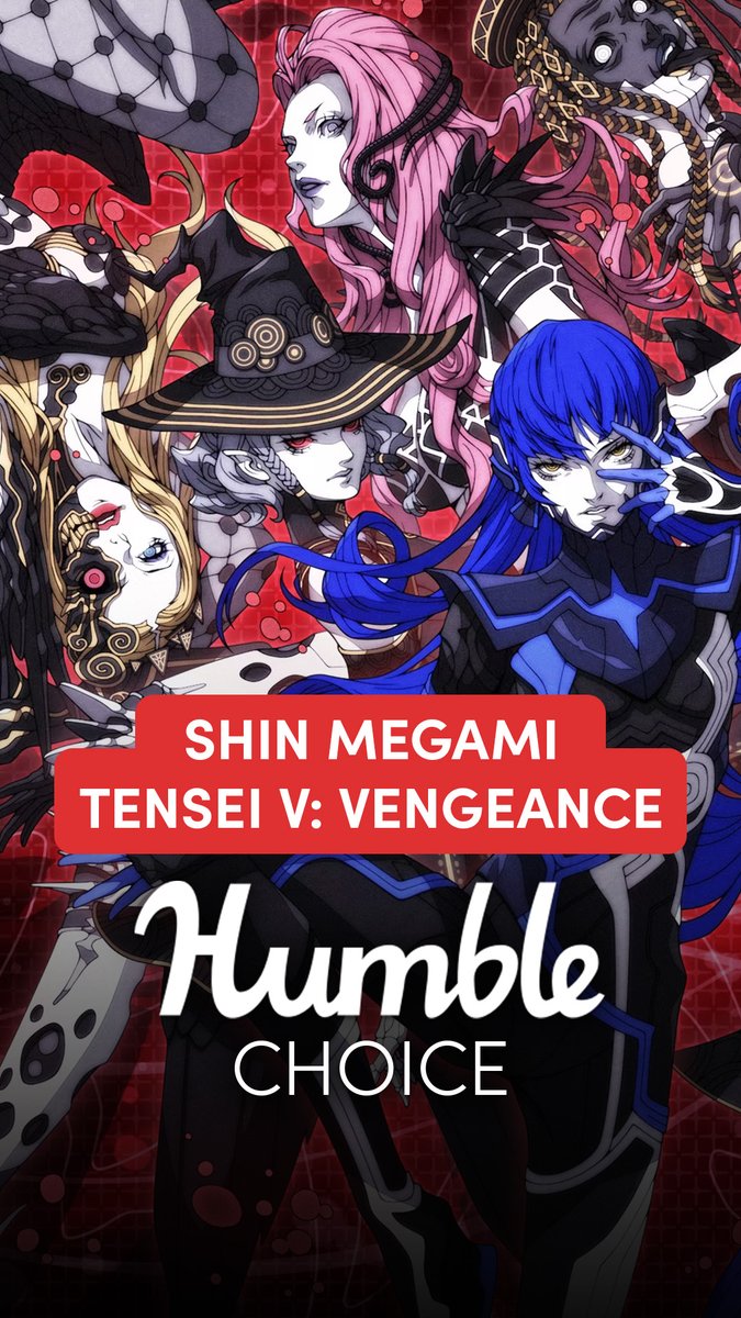 Make new allies and engage in intense, turn-based combat as you recruit hundreds of demons in Shin Megami Tensei V: Vengeance. This and other great games await in Humble Choice for May!