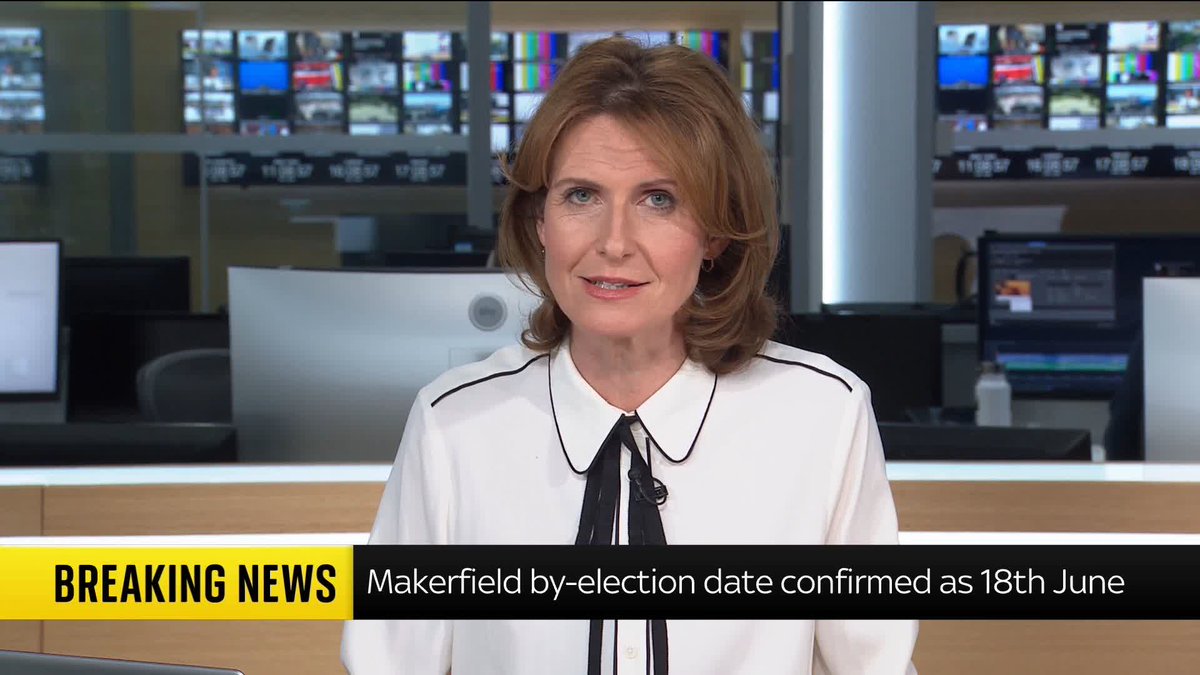 BREAKING: The Makerfield by-election will take place on 18 June, it has been confirmed. Read more: 📺 Sky 501, Virgin 602, Freeview 233 and YouTube