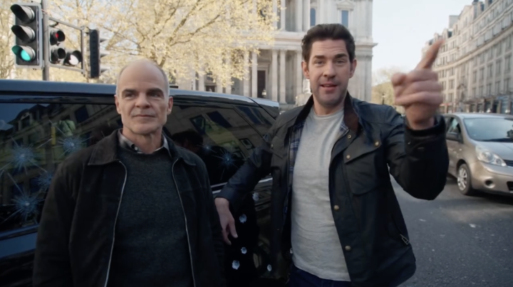 Watch the cast of Tom Clancy’s Jack Ryan: Ghost War share behind-the-scenes intel about their new movie. Now streaming on Prime Video.