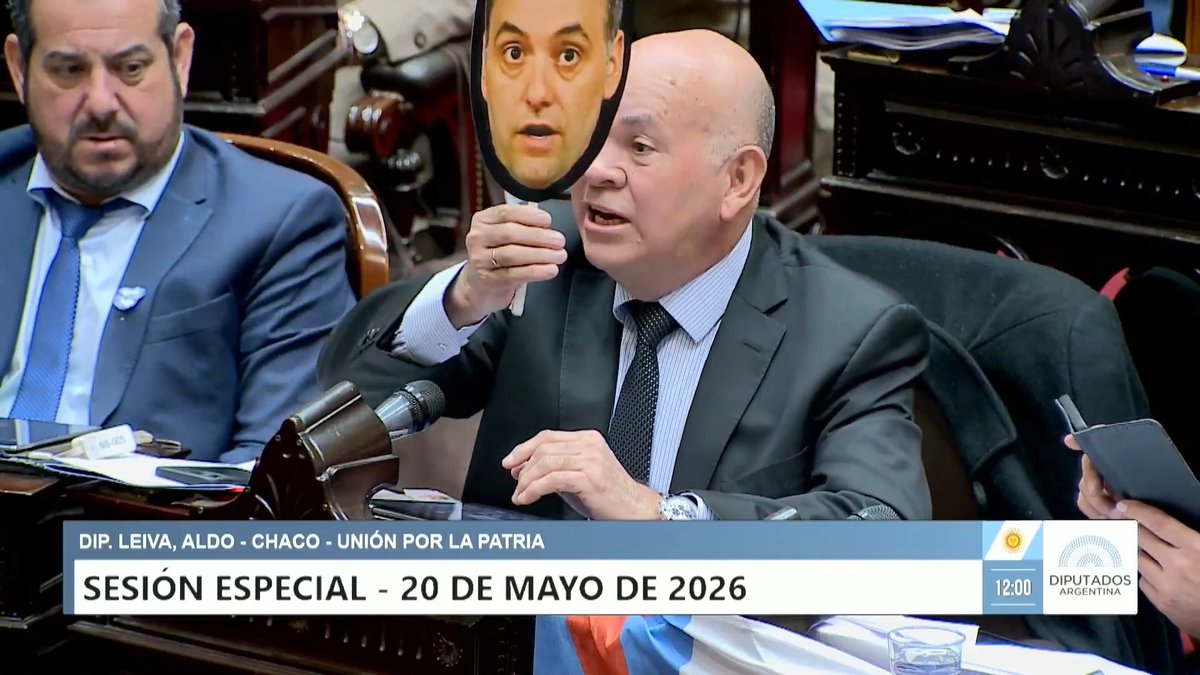 "Aldo Leiva": Por su cruce con Martín Menem durante la sesión de Diputados