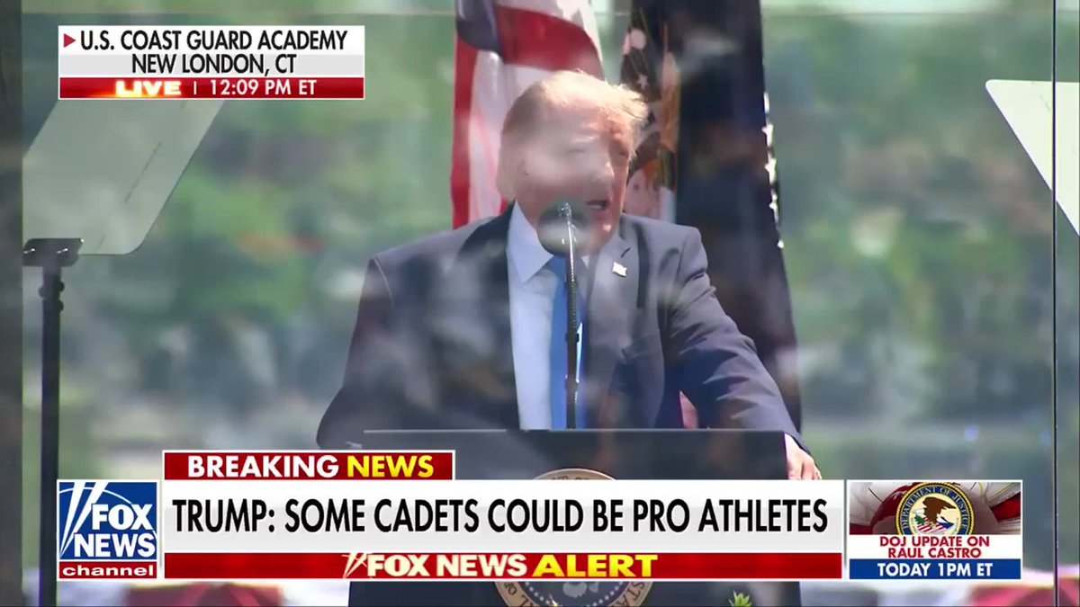 NEW: President Donald Trump leaves a military academy crowd roaring after giving an unexpected shout-out to local hangout spot “Mr. G’s” and offering a "clean slate" to all Cadets facing disciplinary action over minor conduct infractions: “Some may have spent a little bit too much time at a place called Mr. G’s. I don't know what Mr. G’s is, I don't know what it is, but I don't like the sound of this. Where am I going with this one?!” "Mr. Superintendent, I hereby absolve all cadets who are on restriction for minor conduct infractions and even somewhat major infractions, effective immediately!"