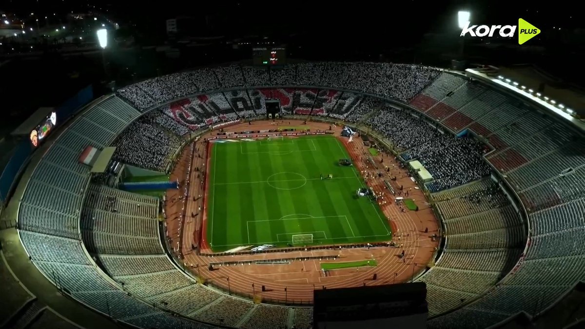 "لأخر نفس" 🏹 تيفو جماهير الزمالك قبل بداية مباراة سيراميكا 🔥🤍