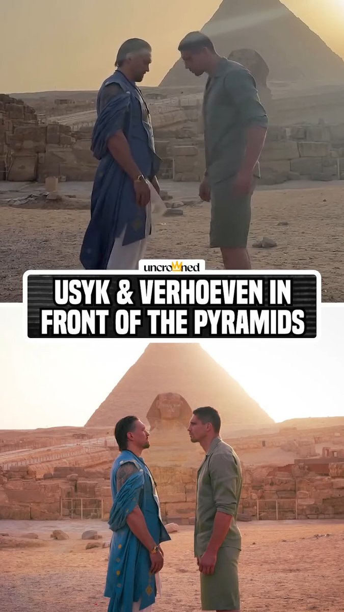 One of the sickest face-offs in combat sports history 🔥 #UsykVerhoeven (via TURKI ALALSHIKH)