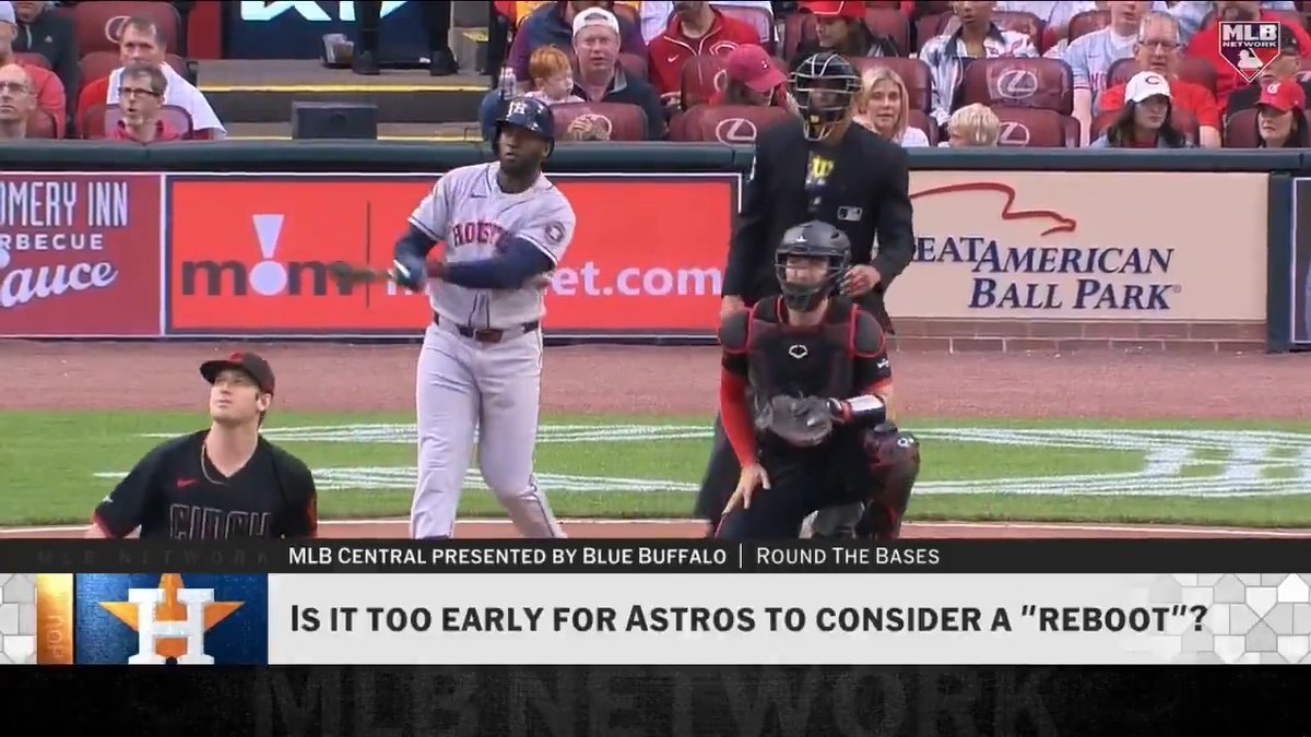 “[The Astros] can redo this thing in 2 or 3 trades and bring in a completely new haul.” #MLBCentral debates whether or not it's too early for the Astros to consider a “reboot”.