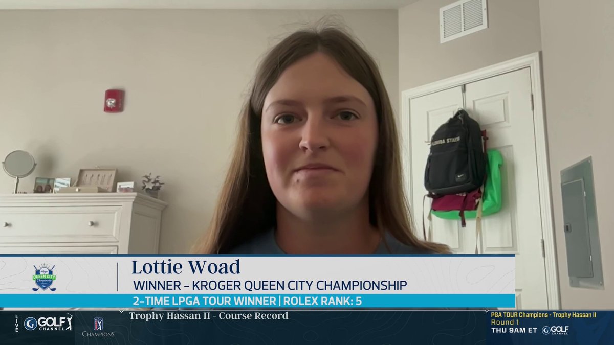 Lottie Woad won in her professional debut. Did winning so quickly put extra pressure on her? Lottie's answer is revealing about her maturity and confidence. That and much more in this back-and-forth with Damon and Eamon ⬇️