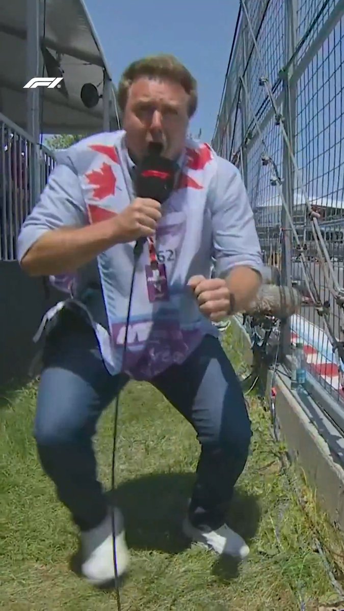 We can't get enough of Davide reactions at the Wall of Champions! 😅 #F1 #CanadianGP