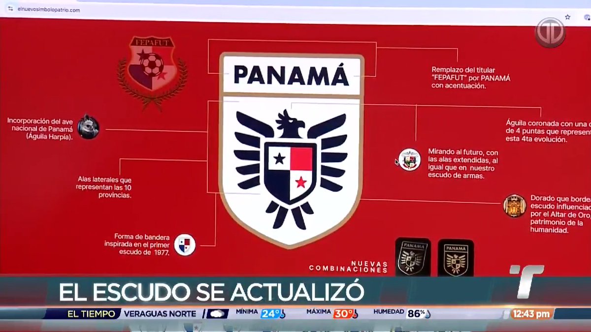 El proceso creativo del nuevo escudo de FEPAFUT tomó un año y alrededor de 30 personas estuvieron involucradas en el trabajo de diseño. “El fútbol en Panamá cambió desde el mundial de 2018, entonces le debíamos a nuestra selección un nuevo escudo que represente, y que ya no diga Fepafut, sino que diga Panamá, que es el país que está jugando”, explicó Simón Zebede, del equipo creador.