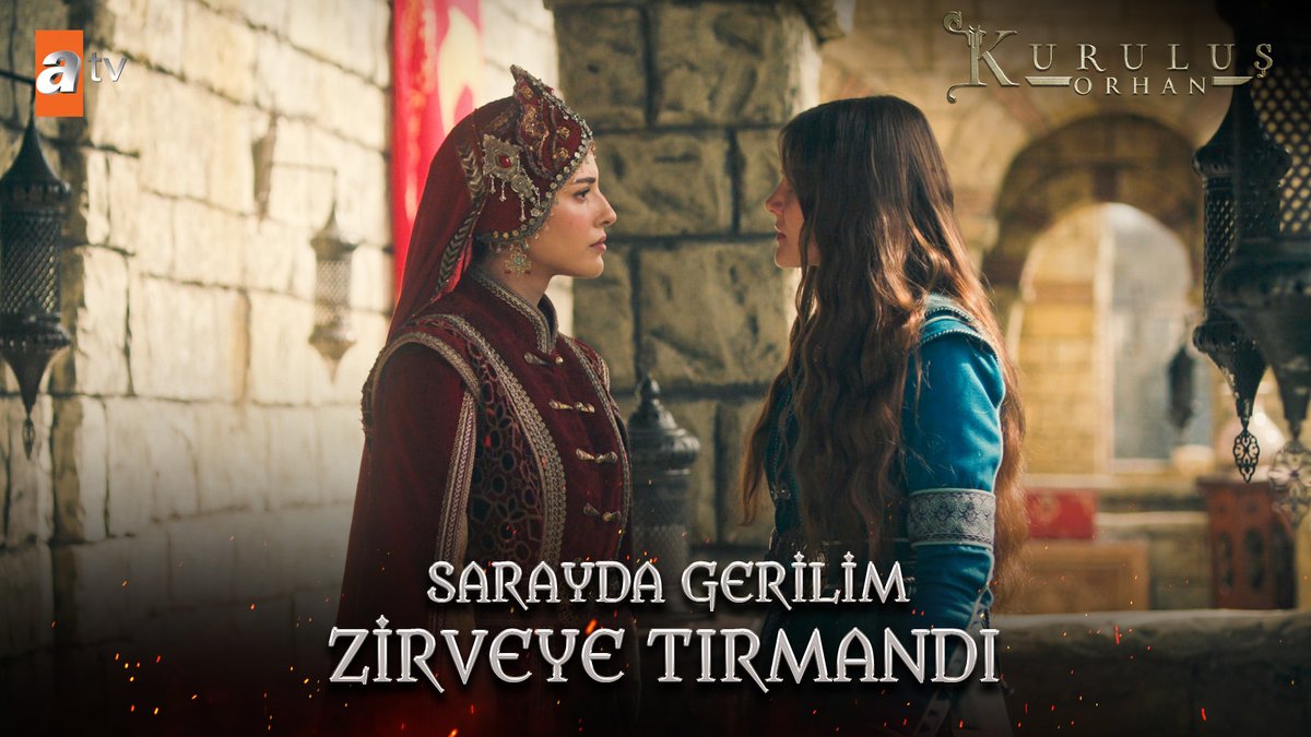 Sarayda gerilim artıyor! Asporça ve Nilüfer Hatun yeniden karşı karşıya... #KuruluşOrhan atv