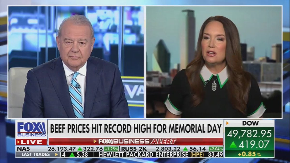 Brooke Rollins claims that beef prices are at record highs because MAHA is causing more people to eat beef