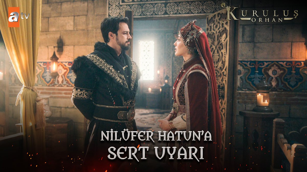 Nilüfer Hatun'a sert uyarı! "Sen ne dediğinin farkında mısın?" #KuruluşOrhan atv