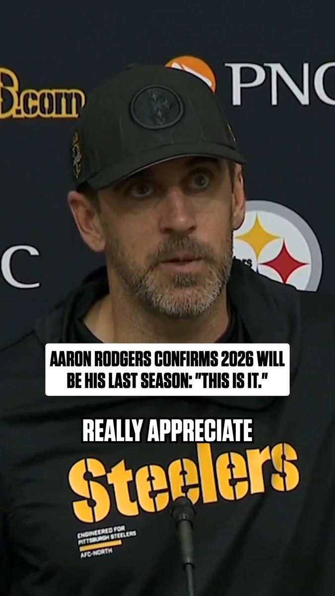 One last ride for @aaronrodgers12 ๐ซก