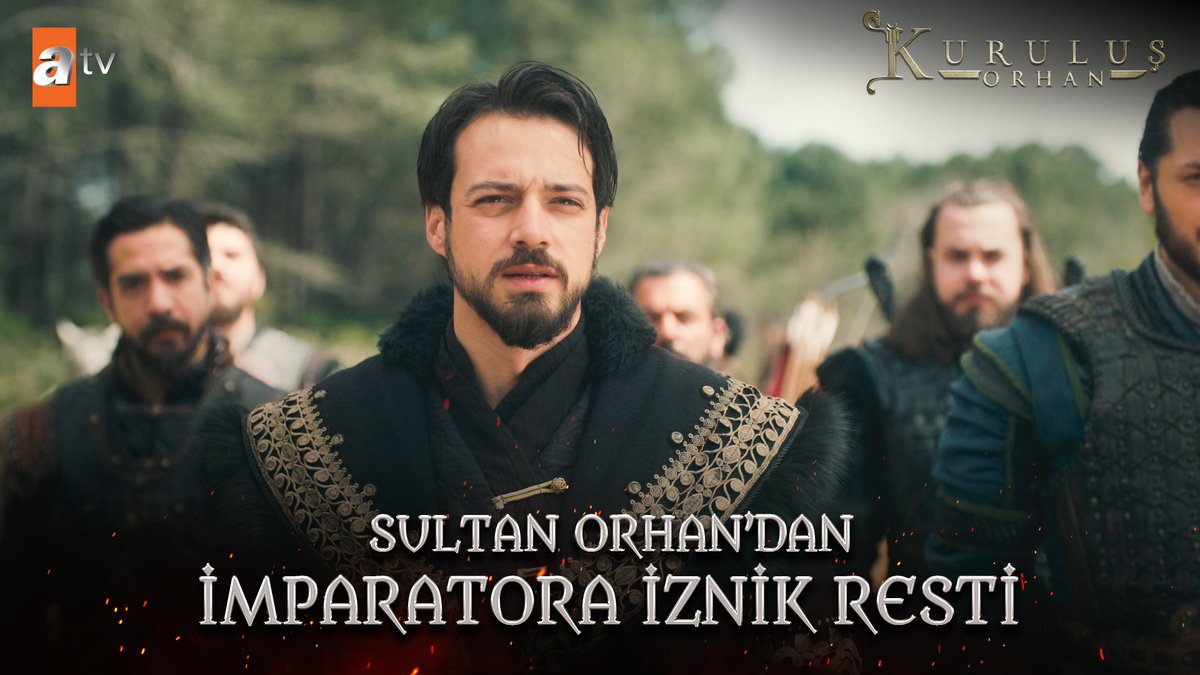Sultan Orhan’dan İmparator Andronikos’a İznik resti! "Ardına aldıklarınla gövde gösterisi yaparsın öyle mi?" #KuruluşOrhan atv