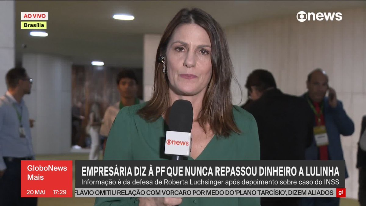 Em depoimento à PF, Roberta Luchsinger afirma que nunca repassou qualquer valor a Lulinha. A empresária e o filho do presidente Lula são citados no inquérito que investiga descontos indevidos no INSS. #GloboNewsMais ➡ Assista à #GloboNews: