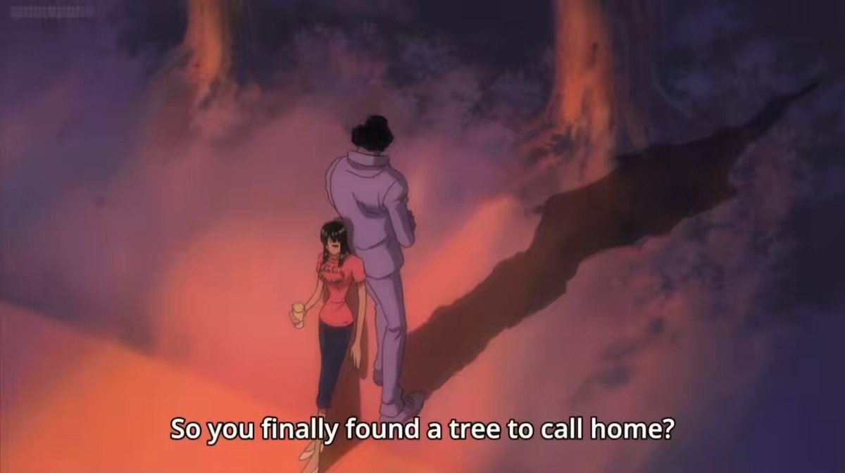 robin and aokiji’s relationship is genuinely something special to me because the moment he saw that robin found her family, he didn’t even try to capture the strawhats after destroying enies lobby