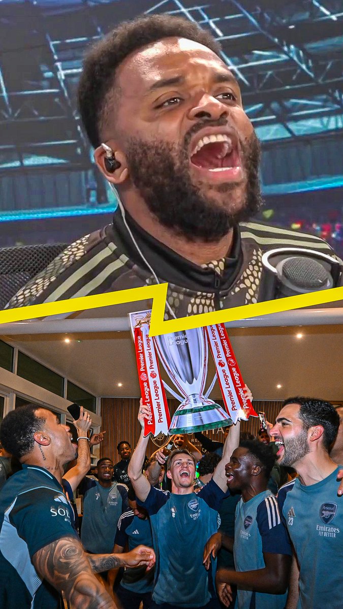 Darren Bent reacts to Arsenal winning the Premier League with a rendition of North London Forever...🤣