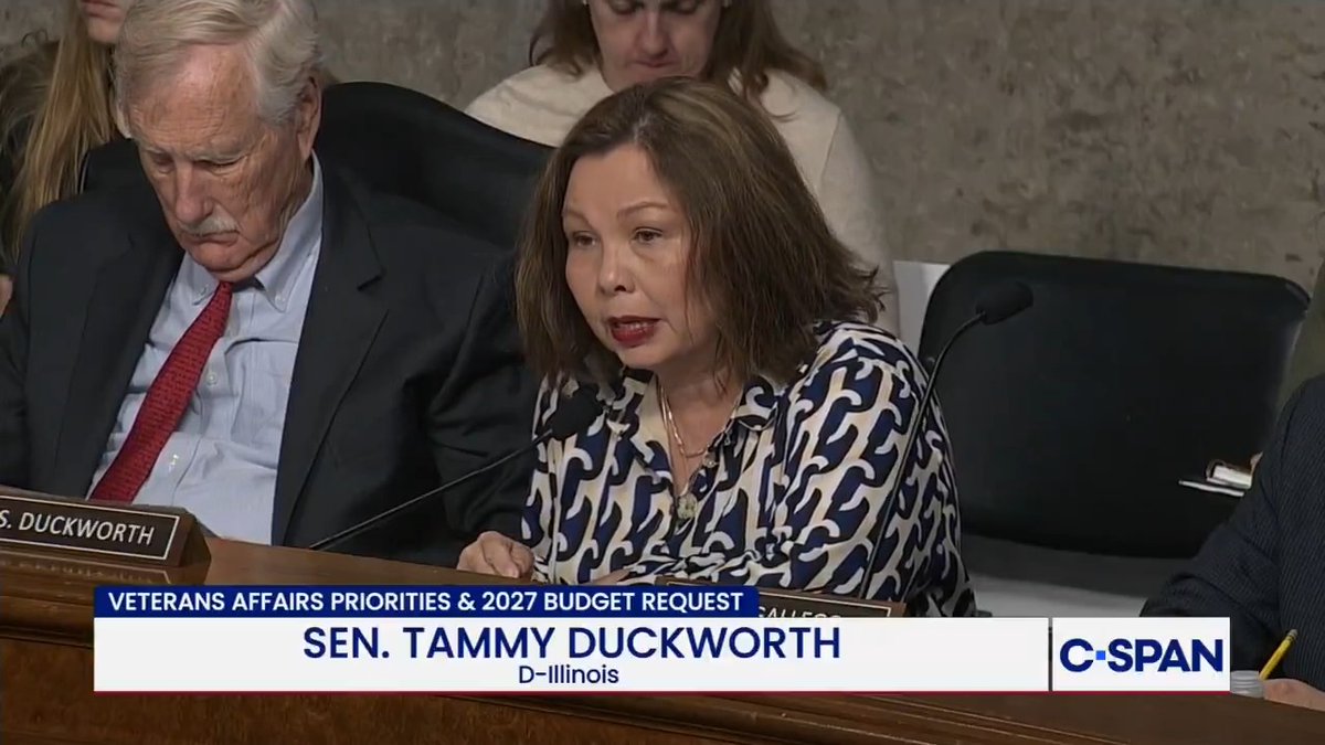 .VA Secretary Doug Collins: Do you not want me to follow the MISSION Act? Yes or no? .Tammy Duckworth: "I want you to take care of our veterans."