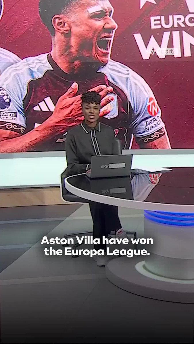 BREAKING: Aston Villa have won the Europa League with a 3-0 win over Freiburg in Istanbul 🚨