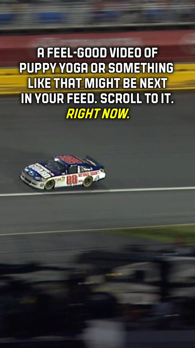 Look away, Dale Earnhardt Jr. fans. 🫣