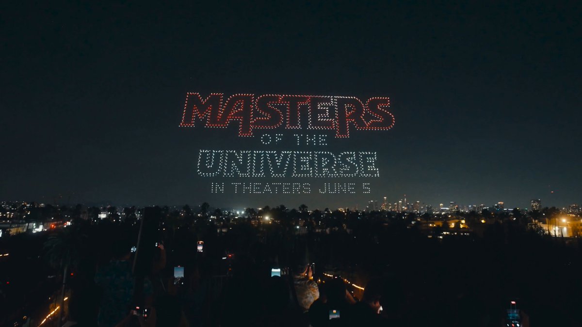 The battle between light and dark has taken flight. Eternia took over the LA skies and set a Guinness World Record for the most powerful drone show ever! Masters of the Universe - only in theaters June 5. Get tickets now.