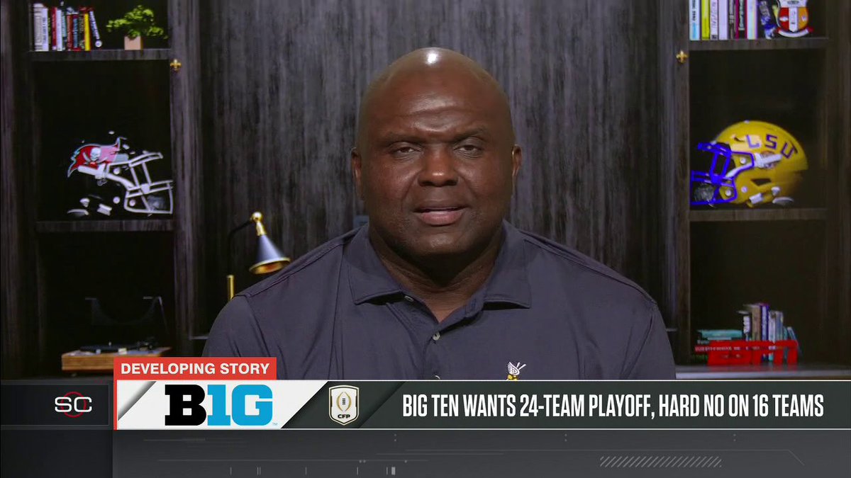 "To me, 24 would be the equivalent of giving everybody a participation trophy, and I don't think college football needs that." Booger reacts to the Big Ten wanting a 24-team CFP 🏆