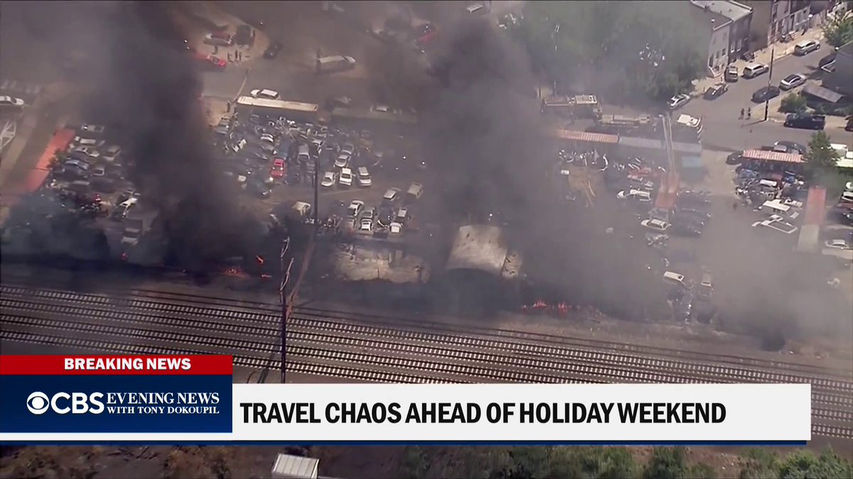 After a sinkhole opened up near a runway at LaGuardia Airport Wednesday morning, there are new concerns about travel as millions of Americans are expected to hit the road and skies for the Memorial Day holiday weekend. @KrisVanCleave has the latest.