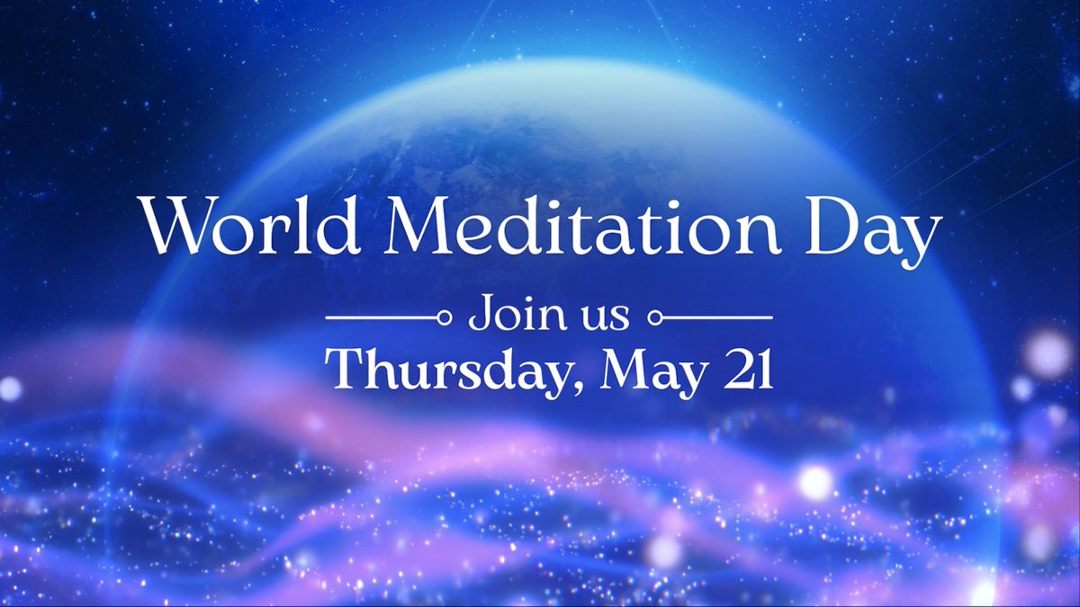 When we come together with a shared intention, a collective energy emerges. Join us Thurs., May 21, to celebrate World Meditation Day with Dr Joe’s new, free 15-minute meditation, “Universal Heart, Universal Mind.” Register:
