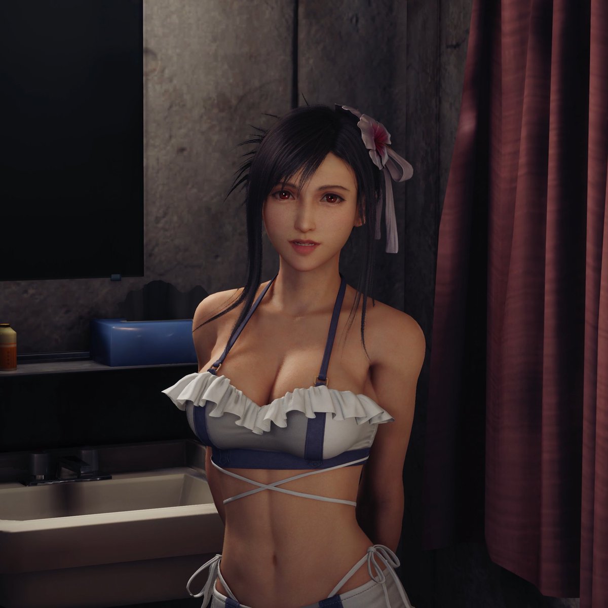 Shining Spirit Tifa (Cloud's POV)
