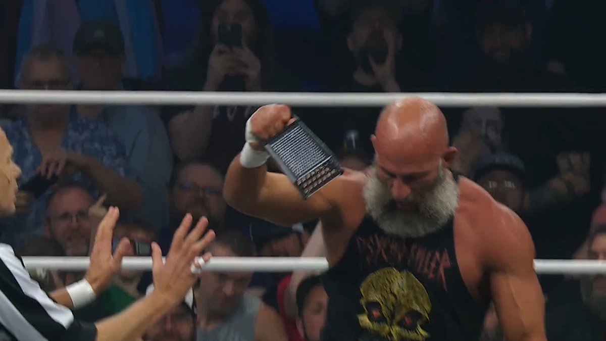 Ciampa's got a cheese grater! Watch #AEWDynamite LIVE on TBS & HBO Max