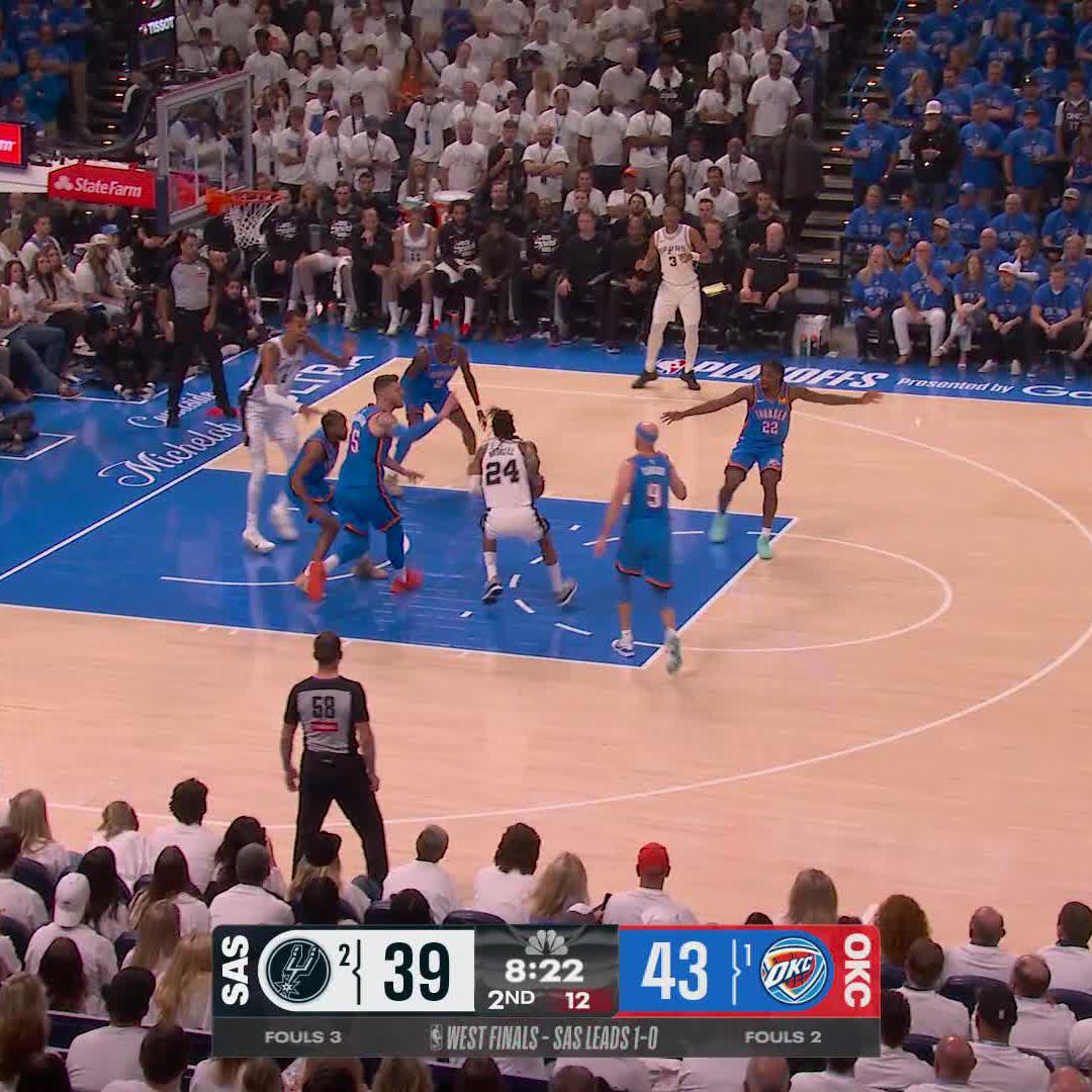 STEEEEEPH 😳 📺NBA on NBC and Peacock