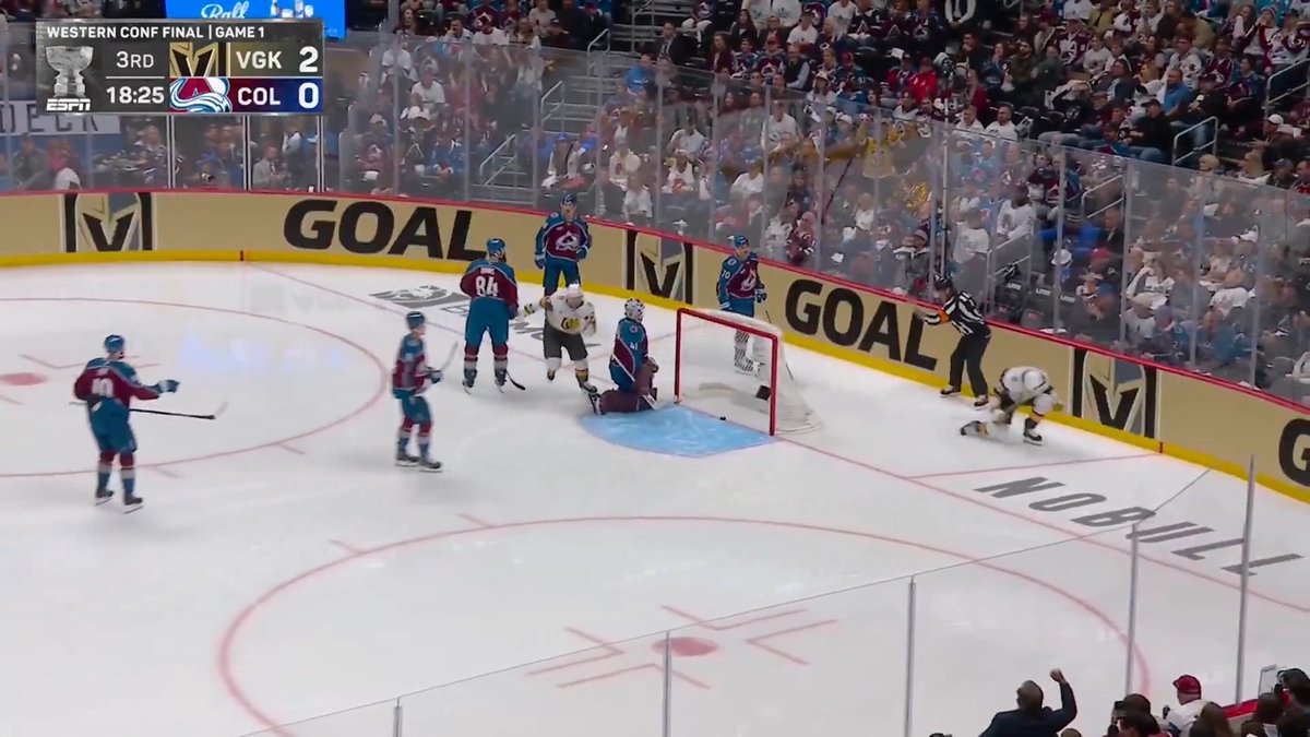 Brett Howden makes it 3-0 for Vegas!!! 📺: ESPN, Sportsnet, &amp; TVA Sports