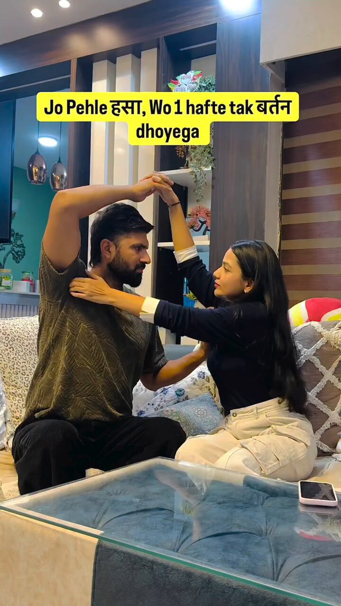 Wife and husband 😜😜