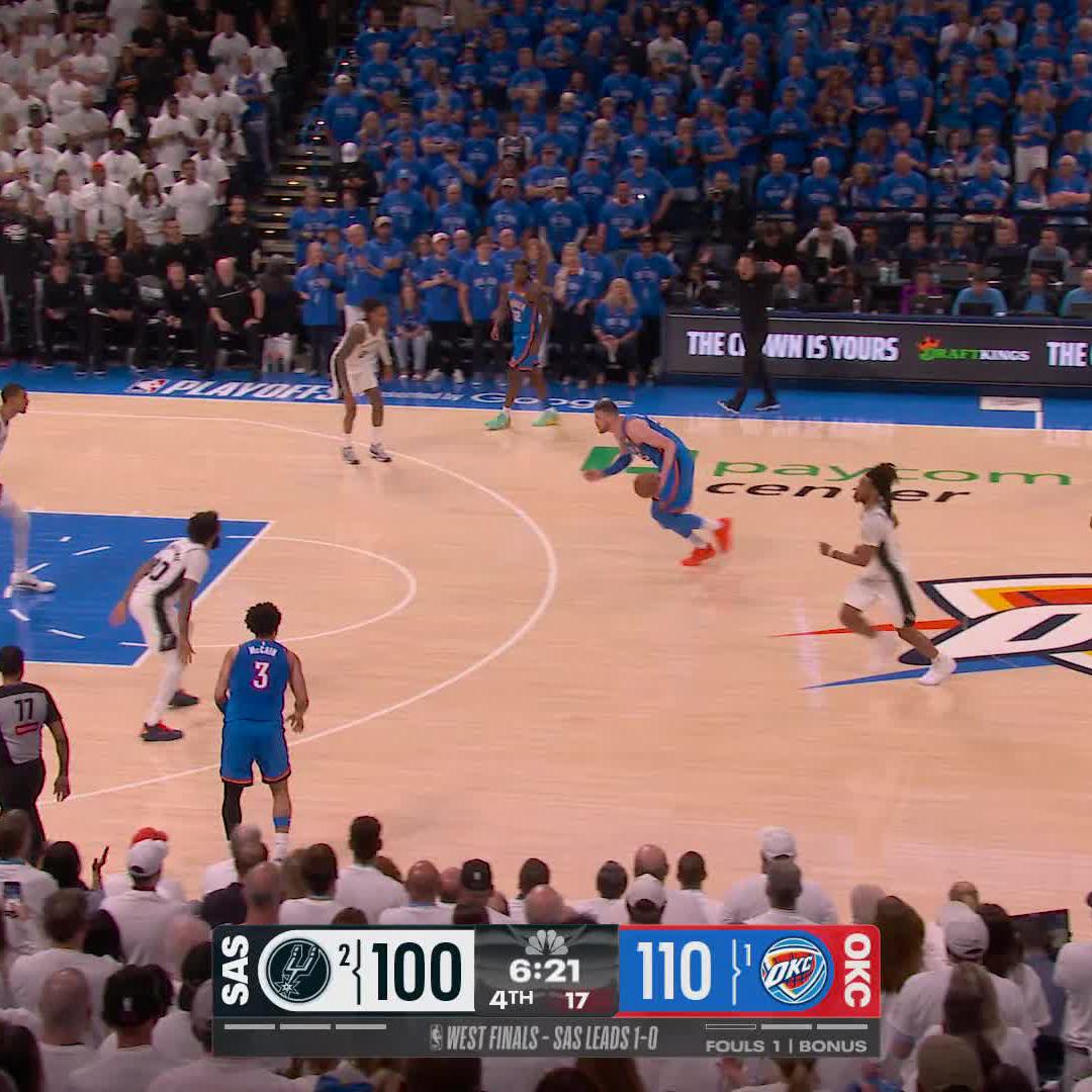 WEMBY BLOCK ➡️ CASTLE 3 📺NBA on NBC and Peacock