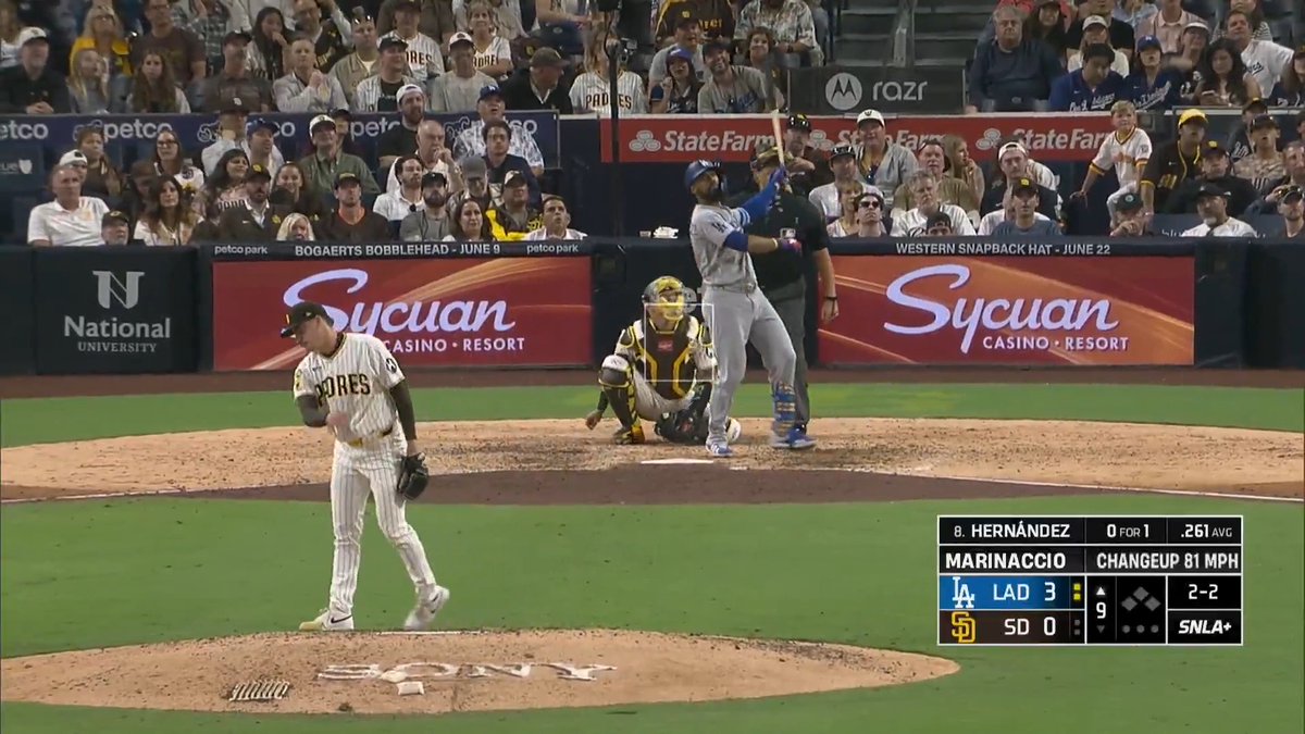 Stop and stare, Teo.