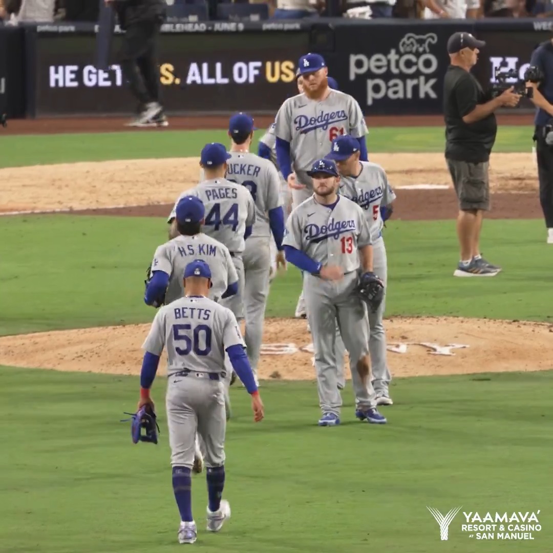 Victory formation! Dodgers x Yaamava' Resort & Casino