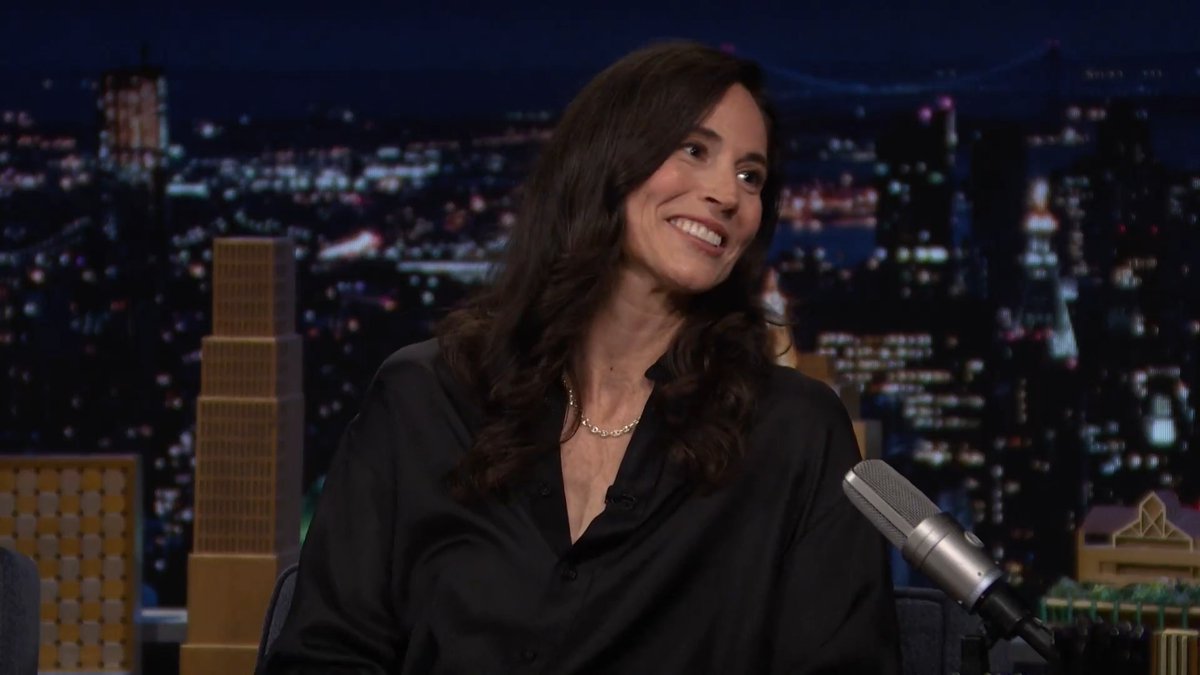 .Sue Bird thinks the NEW YORK KNICKS’ chances of going to the championship are “pretty good” 👀 #FallonTonight