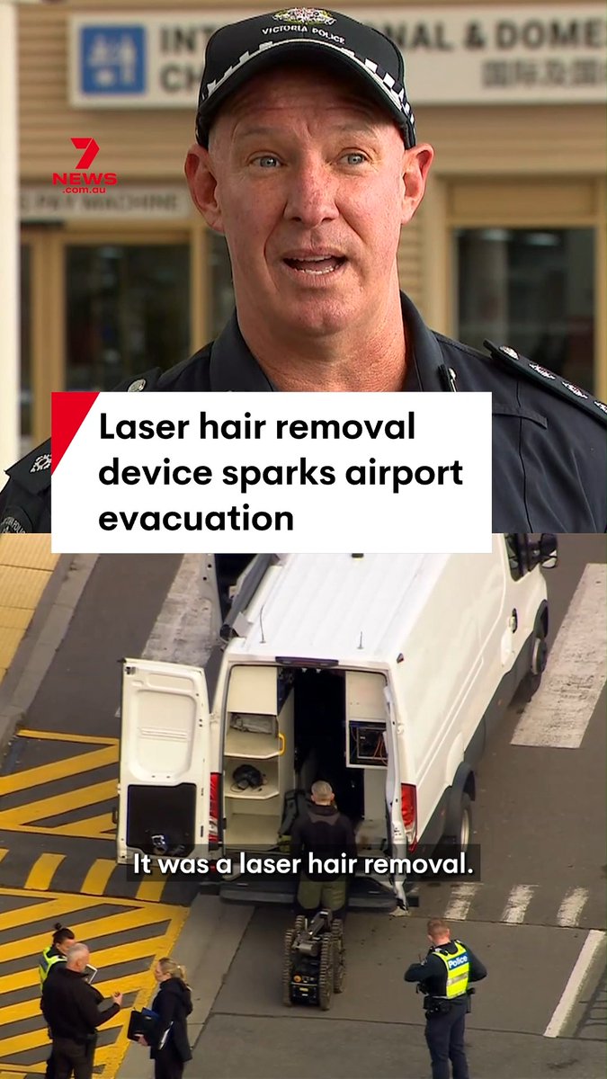 A bomb scare has shut down a major airport in Melbourne, with flights delayed and hundreds of passengers turned away. The drama began during a passenger's security screening. 📌 MORE: Jacqueline Stanley #avalon #airport #security #geelong #melbourne
